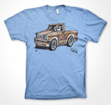 Volkswagen Caddy 'Dave The Trimmer' #ContinuousCar Unisex T-shirt