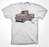Volkswagen Caddy 'Dave The Trimmer' #ContinuousCar Unisex T-shirt