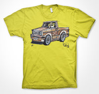 Volkswagen Caddy 'Dave The Trimmer' #ContinuousCar Unisex T-shirt