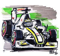 #ContinuousCar No.381 Brawn F1