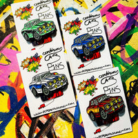 Ford Escort MK1 | Green & Black | Limited edition enamel pin badge |  25 only