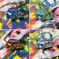 Ford Escort MK1 | Green & Black | Limited edition enamel pin badge |  25 only