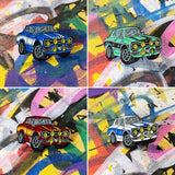 Ford Escort MK1 | Green & Black | Limited edition enamel pin badge |  25 only
