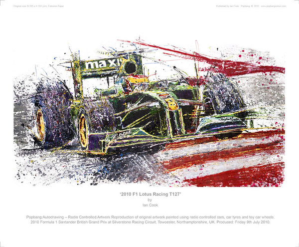 F1 Lotus Racing T127 2010 - POPBANGCOLOUR Shop