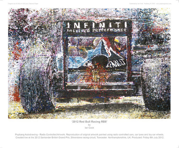 F1 Red Bull Racing RB8 2012 - POPBANGCOLOUR Shop