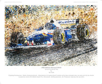 F1 Renault Williams FW18 (1996) - POPBANGCOLOUR Shop