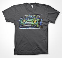 Falken Tyres Porsche 911 GT3 R #ContinuousCar Unisex T-shirt