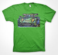 Falken Tyres Porsche 911 GT3 R #ContinuousCar Unisex T-shirt