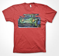 Falken Tyres Porsche 911 GT3 R #ContinuousCar Unisex T-shirt