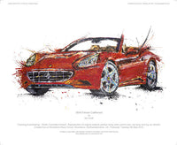 Ferrari California 2010 - POPBANGCOLOUR Shop