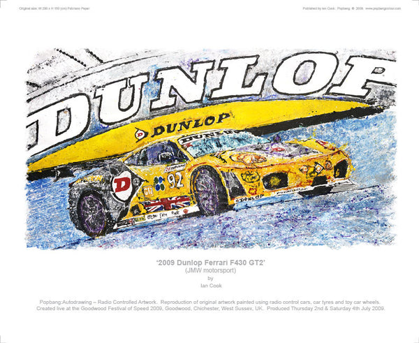 Ferrari F430 Dunlop GT2 2009 - POPBANGCOLOUR Shop