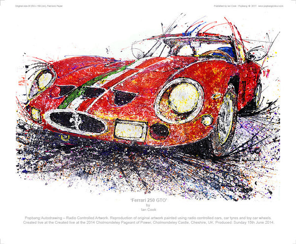 Ferrari 250 GTO - POPBANGCOLOUR Shop