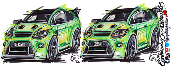 Ford Focus RS MK2  | #ContinuousCar |  Mug