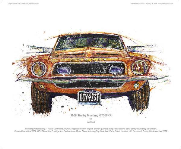 Ford Shelby Mustang GT500KR 1968 - POPBANGCOLOUR Shop