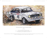 Ford Escort MKII - Group4 modified RS2000 - POPBANGCOLOUR Shop