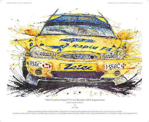 Ford Mondeo Zetec BTCC Prodrive Rapid Fit 2000 Supertourer 1993 - POPBANGCOLOUR Shop