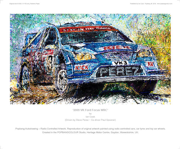 ‘2009 VK Ford Focus WRC’ - POPBANGCOLOUR Shop