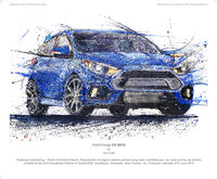 Ford Focus RS - POPBANGCOLOUR Shop