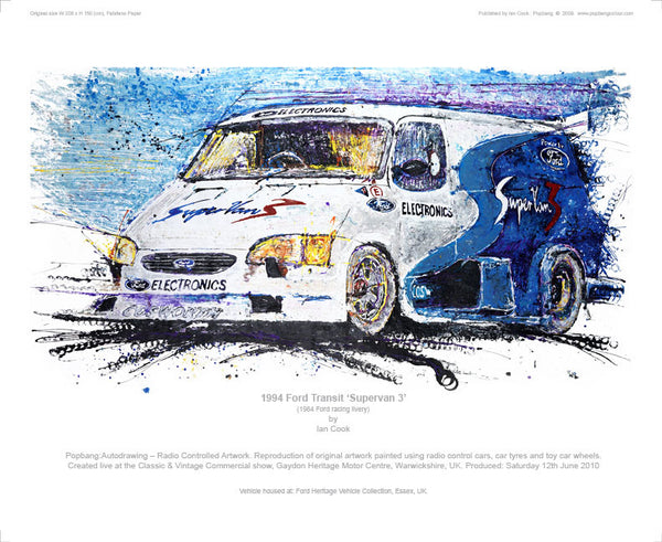 Ford Transit Supervan 3 1994 - POPBANGCOLOUR Shop