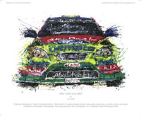 Ford Focus WRC 2007 - POPBANGCOLOUR Shop