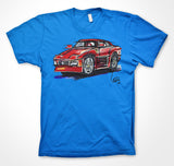 Ferrari 348 #ContinuousCar Unisex T-shirt