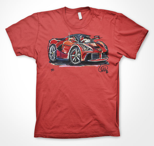 Ferrari LaFerrari #ContinuousCar Unisex T-shirt