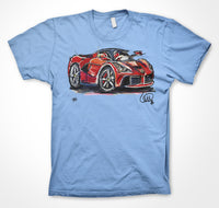 Ferrari LaFerrari #ContinuousCar Unisex T-shirt