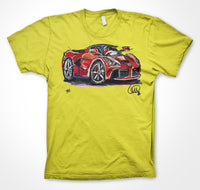 Ferrari LaFerrari #ContinuousCar Unisex T-shirt