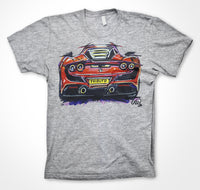 Ferrari F8 Tributo #ContinuousCar Unisex T-shirt