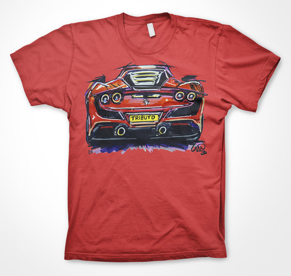 Ferrari F8 Tributo #ContinuousCar Unisex T-shirt