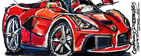 Ferrari La Ferrari (letterbox) | #ContinuousCar |  Mug