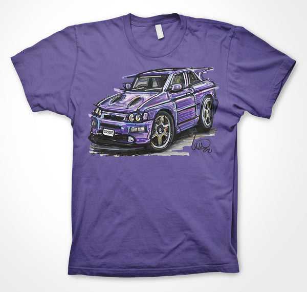 Ford Escort Cosworth #ContinuousCar Unisex T-shirt