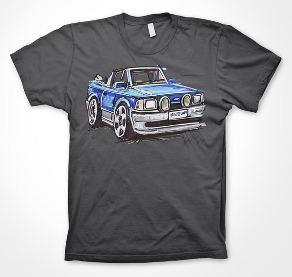 Ford Escort - Dubclub #ContinuousCar Unisex T-shirt