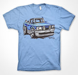 Ford Escort - Dubclub #ContinuousCar Unisex T-shirt