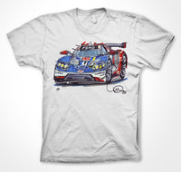 Ford Performance GT LM Ford Chip Ganassi Team Andy Priaulx #ContinuousCar Unisex T-shirt