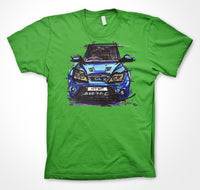 Ford Focus RS MKII - NWVT #ContinuousCar Unisex T-shirt