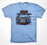 Ford Focus RS MKII - NWVT #ContinuousCar Unisex T-shirt