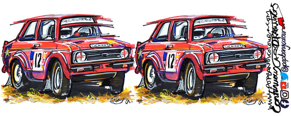 Ford MK2 Rally Car | #ContinuousCar |  Mug