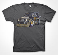 Volkswagen Golf 'Berg Cup' Forge Motorsport #ContinuousCar Unisex T-shirt