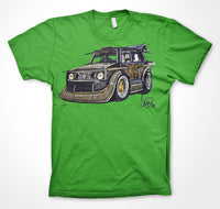 Volkswagen Golf 'Berg Cup' Forge Motorsport #ContinuousCar Unisex T-shirt