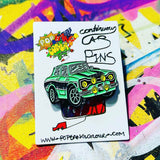 Ford Escort MK1 | Green & Black | Limited edition enamel pin badge |  25 only