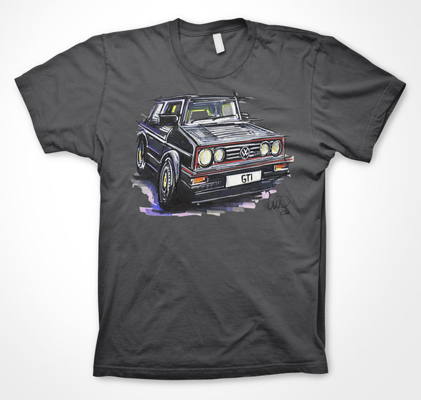 Volkswagen Golf GTi #ContinuousCar Unisex T-shirt