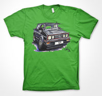 Volkswagen Golf GTi #ContinuousCar Unisex T-shirt