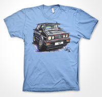 Volkswagen Golf GTi #ContinuousCar Unisex T-shirt