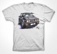 Volkswagen Golf GTi #ContinuousCar Unisex T-shirt