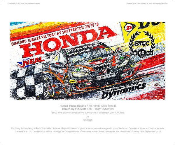 Honda Yuasa Racing FK8 Honda Civic Type R - POPBANGCOLOUR Shop