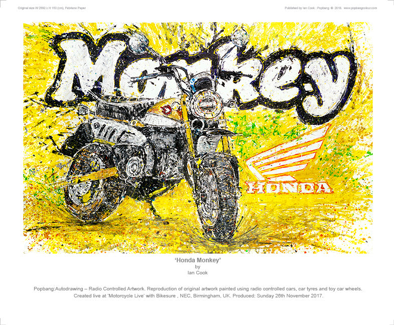 Honda monkey poster deals