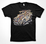 Volkswagen Beetle 'Herbie' #ContinuousCar Unisex T-shirt