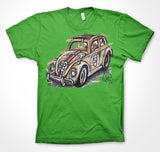 Volkswagen Beetle 'Herbie' #ContinuousCar Unisex T-shirt