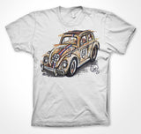 Volkswagen Beetle 'Herbie' #ContinuousCar Unisex T-shirt